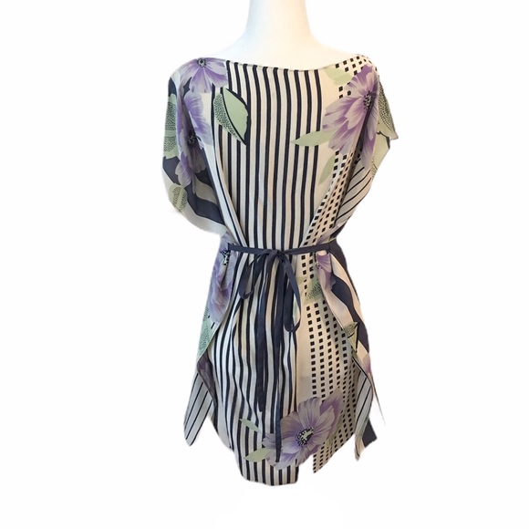 🚫 SOLD 🚫 Petticoat Alley Artsy Silk Tunic Top - Picture 9 of 15